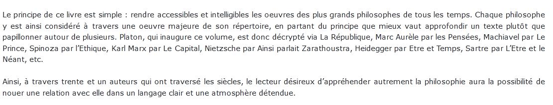 grand livre des philosophes