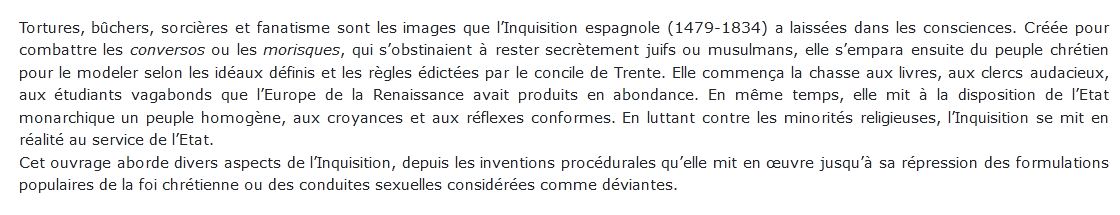 inquisition espagnole