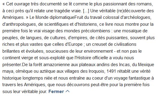  1491 : nouvelles révélations sur les Amériques avant Christophe Colomb 
