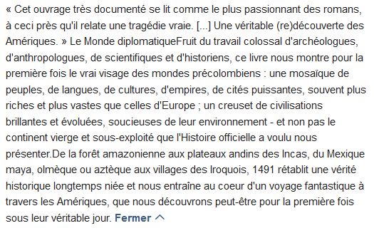  1491 : nouvelles révélations sur les Amériques avant Christophe Colomb 