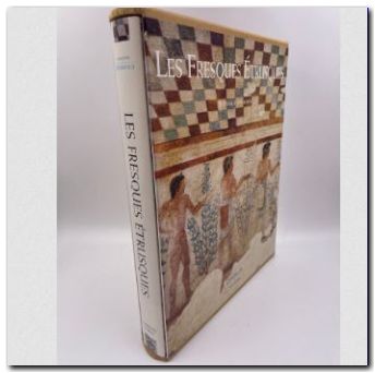 Fresques Etrusques -couverture beau livre