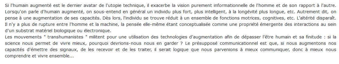 Humain augmenté