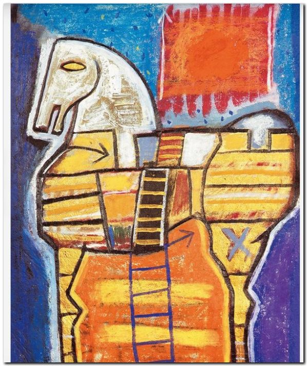 L'Iliade et l'Odyssée d'Homère Mimmo Paladino - beau livre