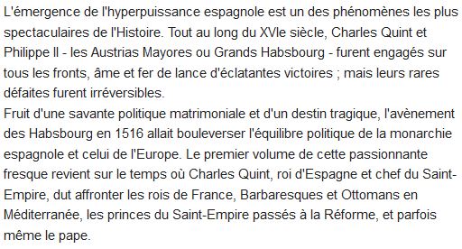 Le Siècle d'or de l'Espagne Tome 1 ; 