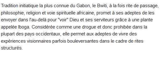 Qu'est-ce que le bwiti