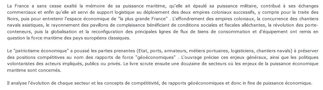 Les enjeux de la puissance économique