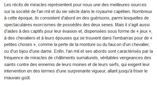 Miracles de l'an mil,