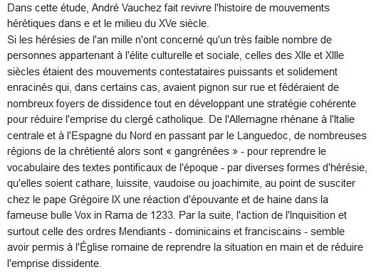 Hérétiques au Moyen Âge