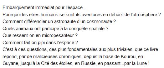 Vers le cosmos et au-delà