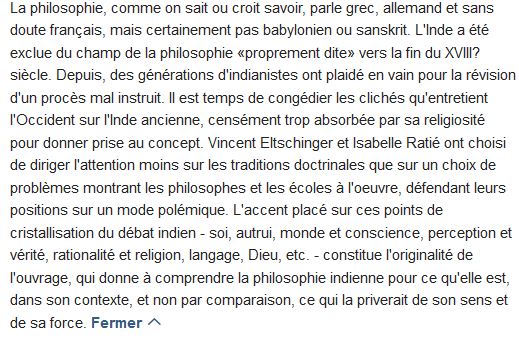 la philosophie indienne