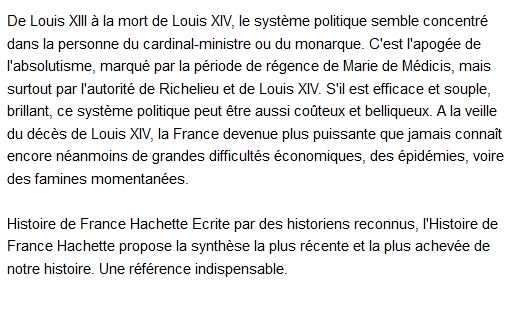  L'Ancien Régime - Tome 1, 1610-1715 Emmanuel Le Roy Ladurie 