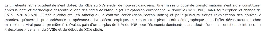 exploitation des nouveaux mondes