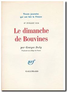 Le dimanche de bouvines