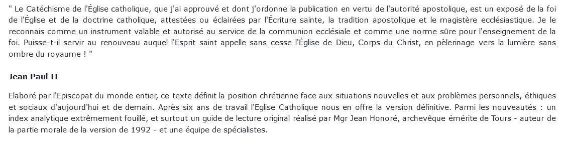 Catéchisme de l'Église
