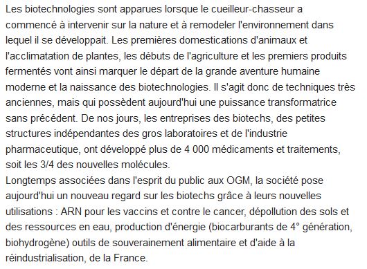 Planète biotech
