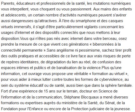 Le biberon numérique 