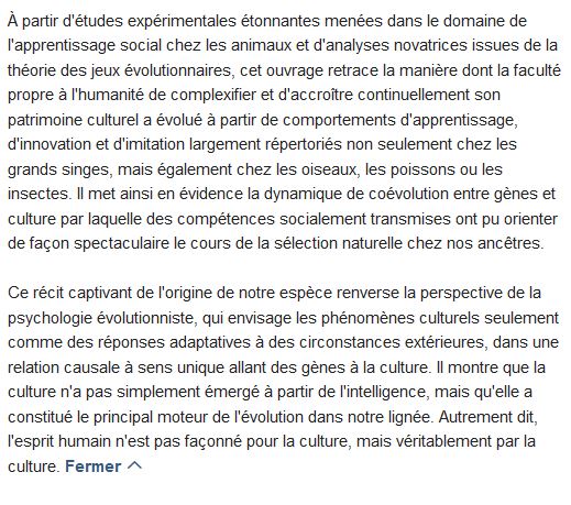 symphonie inachevée de Darwin