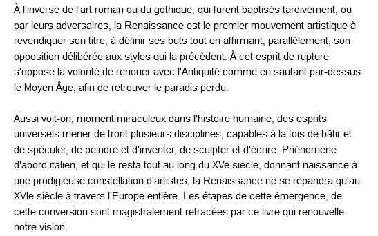  L'Art de la Renaissance, Bertrand Jestaz 