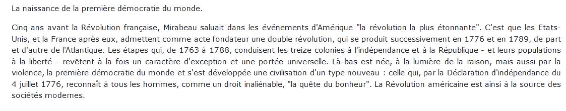 Révolution américaine