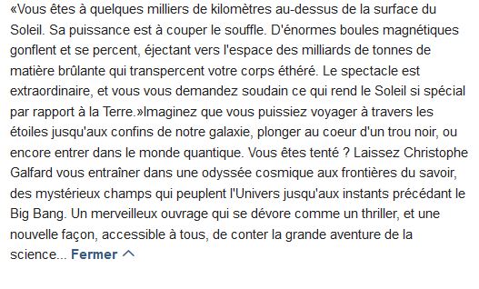 L'univers à portée de main