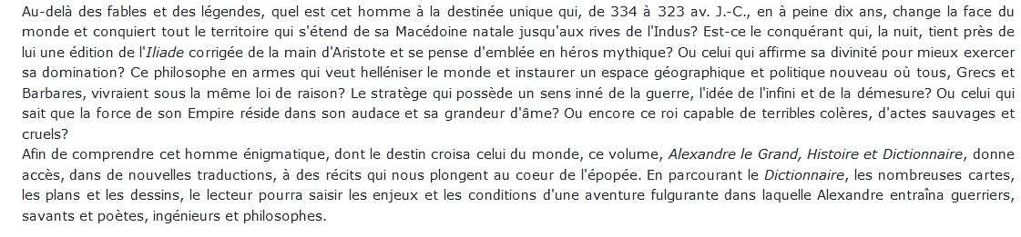 Alexandre le Grand