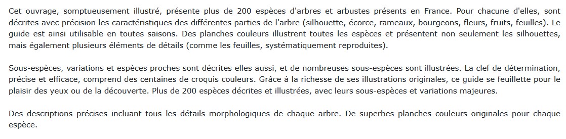 Guide Delachaux des arbres de France, Owen Johnson, David More, Vincent Albouy