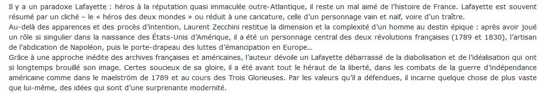 Lafayette, Laurent Zecchini 