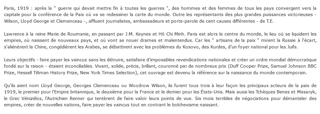 Les artisans de la paix