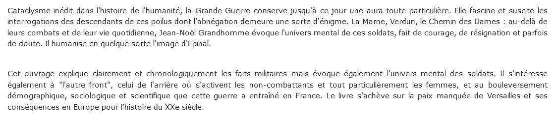 Première Guerre mondiale en France