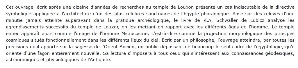 R. A Schwaller de Lubicz