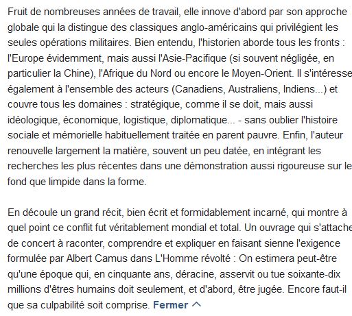 Histoire totale de la Seconde Guerre mondiale