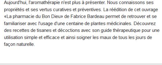 La Pharmacie du Bon Dieu
