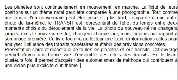 transits planétaires