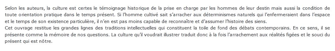 Histoire des idées Jean-Michel Besnier
