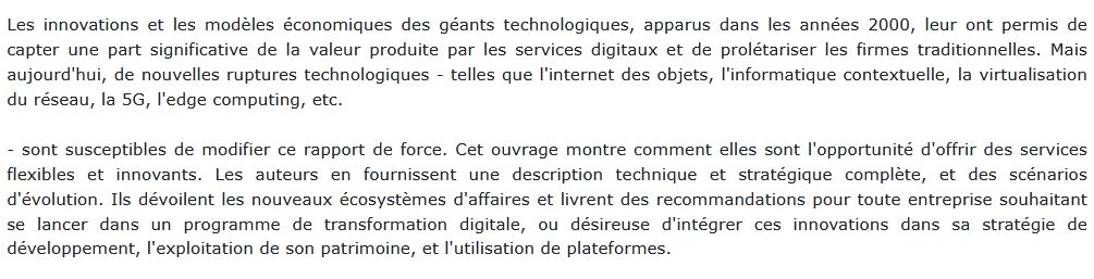 Ruptures technologiques