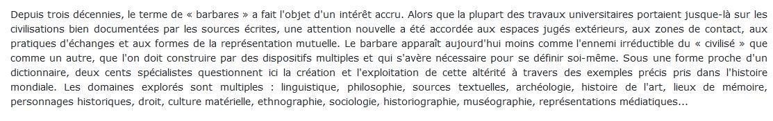 Barbares Dumézil