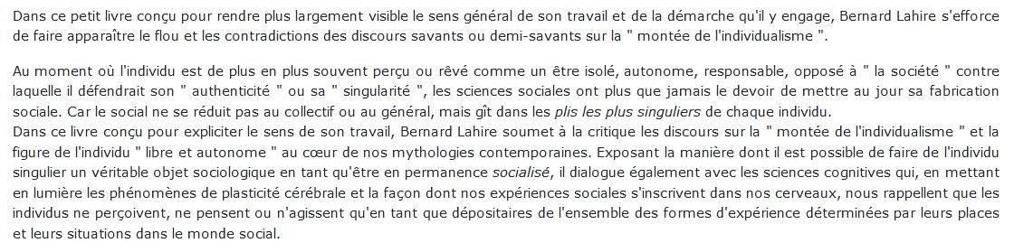 Bernard Lahire