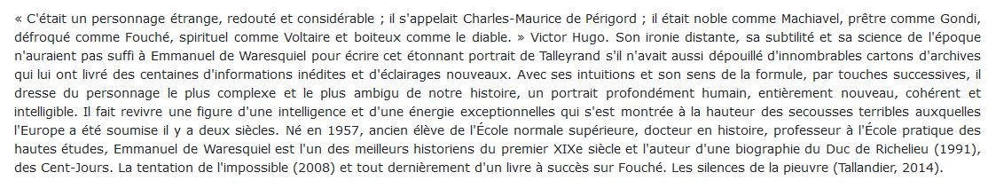 Le prince immobile