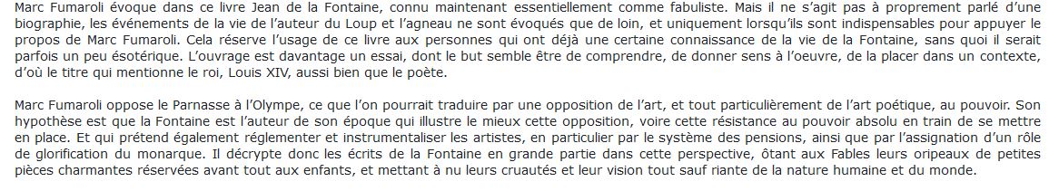 jean de la fontaine biographie
