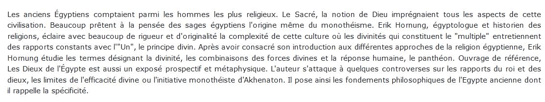 L'Un et le multiple
