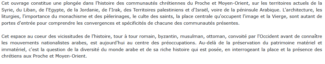 Chrétiens d’Orient