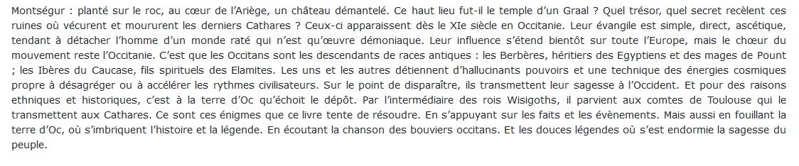  Le défi Cathare Par Renée-Paule Guillot 