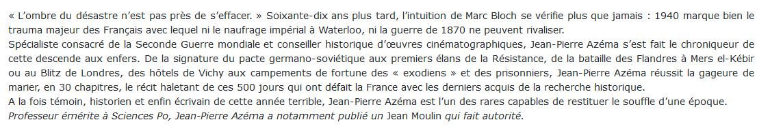 De la débandade au trauma