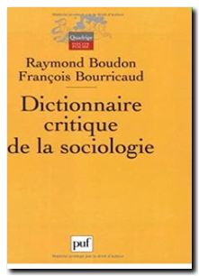 Dictionnaire critique de la sociologie