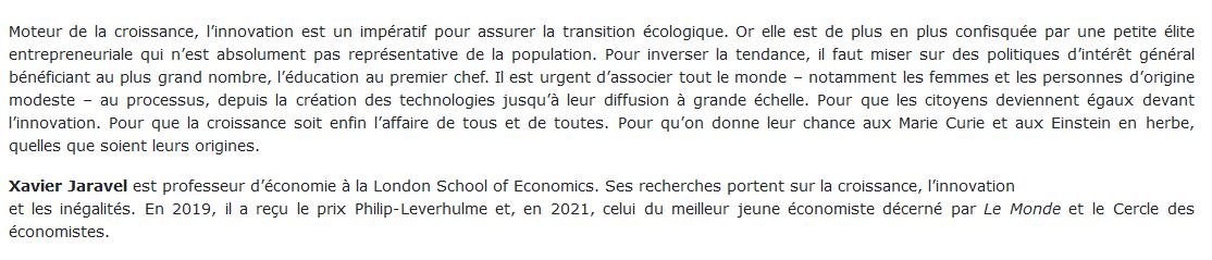 Démocratiser l'innovation