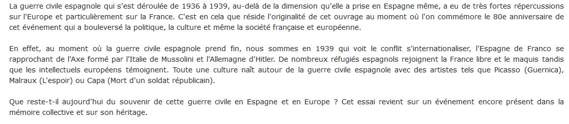 Guerre D'espagne
