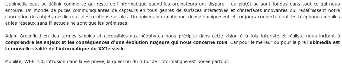 La révolution de l'ubimédia