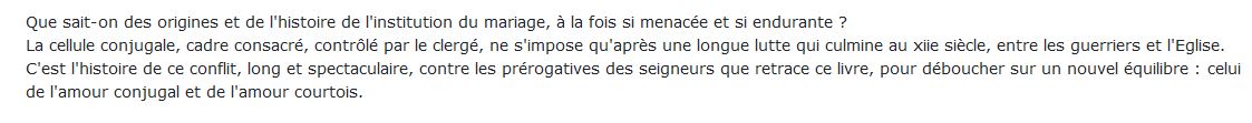 Le chevalier, la femme et le prêtre