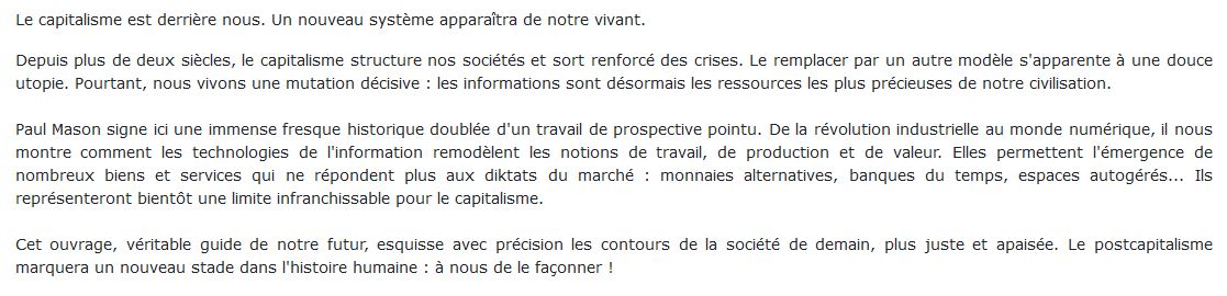 Le guide de notre futur
