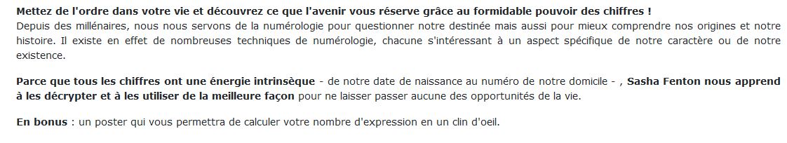Les Clés de l'ésotérisme numerologie